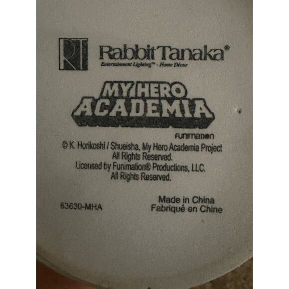 My Hero Academia Deku motion lamp lava lamp character Izuku Midoriya Green light - Picture 5 of 10